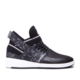 Supra Mens SKYTOP V High Top Shoes Black/white | US-96054